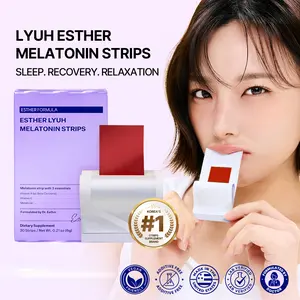 ESTHER FORMULA MELATONIN STRIPS Skin Recovery Sleep Supplement beauty film melatonin